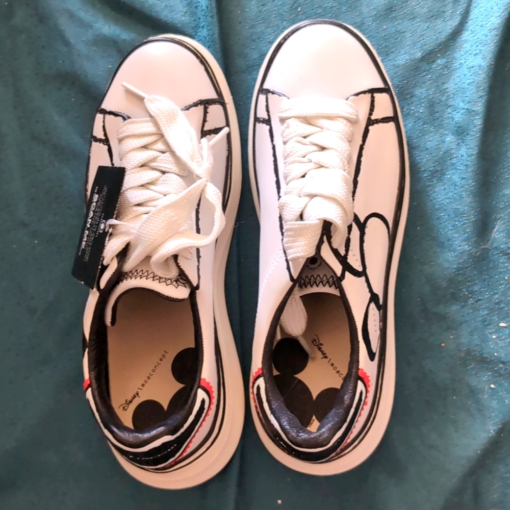 NWT- Brand New never worn moaconcept Disney shoes